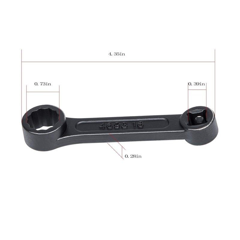 Camoo Offset 16mm Engine Mount Socket Wrench For Mercedes Benz W220, W210, W203, W221, W211, W204. - Image 2
